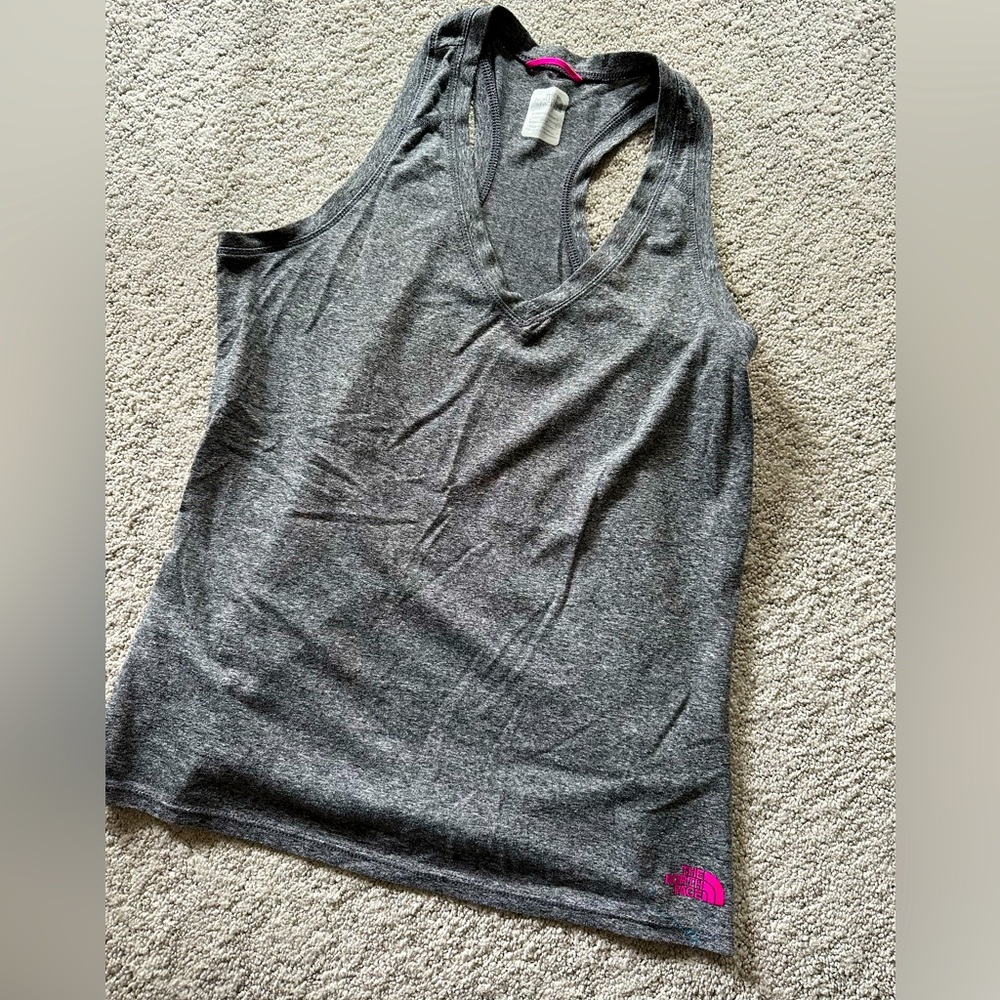 North face women’s grey tank top
